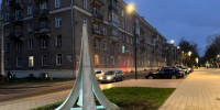 В Дубне демонтировали светящуюся стелу с Центральной улицы - Regions.Ru